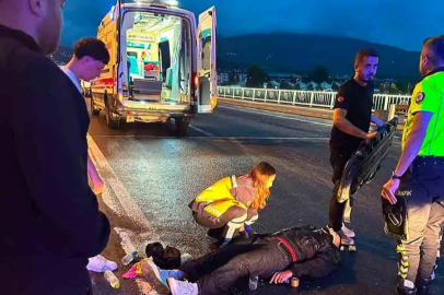 Çaycuma'da Öfkelendiren Kaza! Yaralı Kuryeyi Arkasında Bırakıp Kaçtı