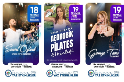 KDZ. EREĞLİ’DE YAZ ETKİNLİKLERİ YOĞUN İLGİ GÖREMEYE DEVAM EDİYOR