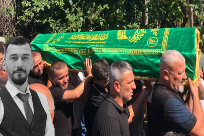 Trafik kazasında hayatını kaybeden Onur Korkmaz son yolculuğuna uğurlandı!