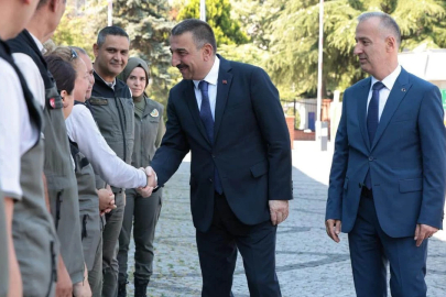 Vali Hacıbektaşoğlu'ndan Orman Bölge Müdürlüğü'ne Ziyaret