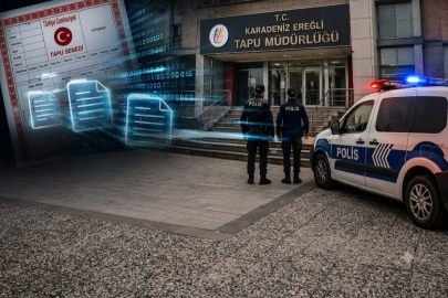 Tapu Müdürlüğü’nde şok operasyon! Ereğli’de görevli memur gözaltına alındı