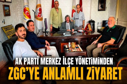 Ak Parti Merkez İlçe Yönetiminden ZGC'ye Anlamlı Ziyaret