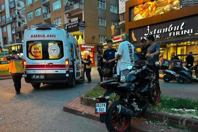 Kavşakta çarpıştılar…