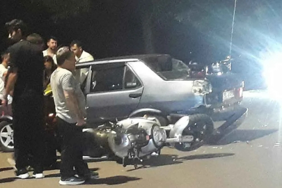 Kdz.Ereğli'de feci kaza; 1’i çocuk 2 kişi yaralandı.