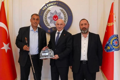 Şükrü Öztürk'ten Maksut Yüksek'e ziyaret.