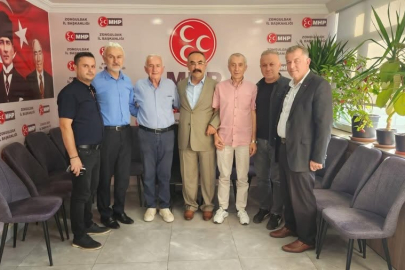 Çaycumalılar Derneği'nden MHP İl Başkanı Korkmaz'a Hayırlı Olsun Ziyareti