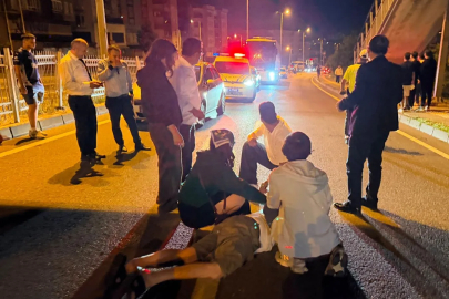 KEPEZ TEPESİNDE KAZA!