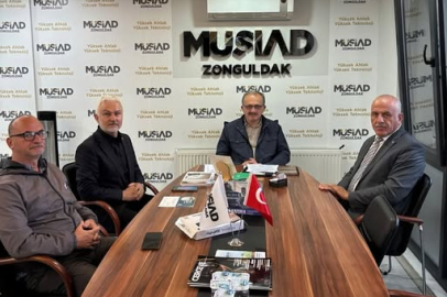 MHP'den MÜSİAD Zonguldak Şubesi'ne ziyaret