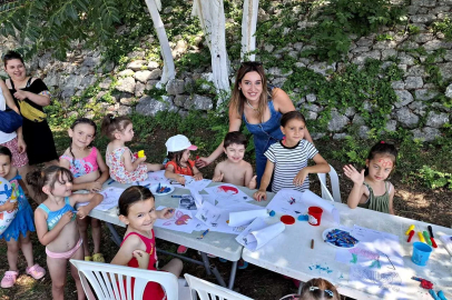 Minikler Çocuk Atölyesinde Eğlendi!