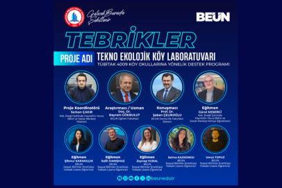 BEUN'da hazırlanan proje TÜBİTAK 4009 kapsamında desteklendi