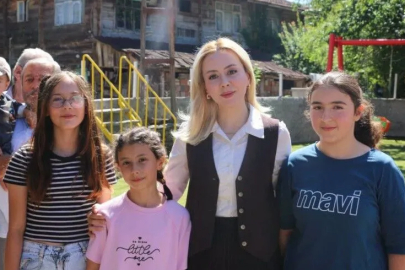 Kaymakamdan çocuk parkı açılışı!