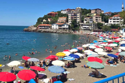 Bunaltan sıcaklar sahilleri doldurdu!
