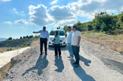 Yol çalışmaları öncesi güzergâhlarda inceleme yapıldı!