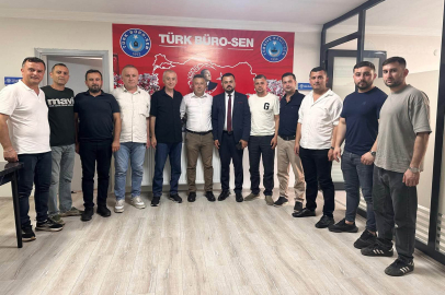 Savaş Çiloğlu ve yönetimi Başkan Köksal Tunçtürk’ü kutladı