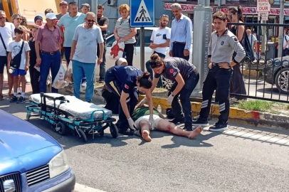 Zonguldak'ta yaya geçidinde kadına otomobil çarptı!