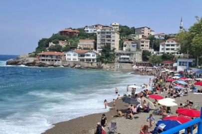 Kapuz plajı güvenlik nedeniyle kapatıldı!