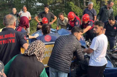 Kdz.Ereğli'de işçi servisi kaza yaptı!