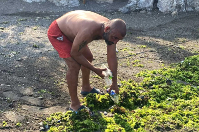 Yasaklı olan denizde ekipler iş başında!