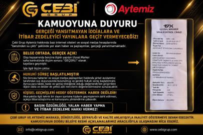 ÇEBİ GRUP’TAN SERT AÇIKLAMA! YALANIN ÖMRÜ BELGE ÇIKANA KADARMIŞ!