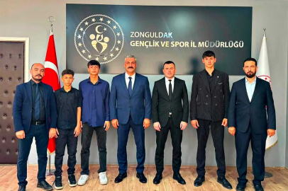 Gökmen Karali’den İl Müdürü Halil Hacı’ya ziyaret