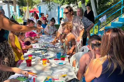 Kapuz Plajı’nda minikler Doyasıya Eğlendi!