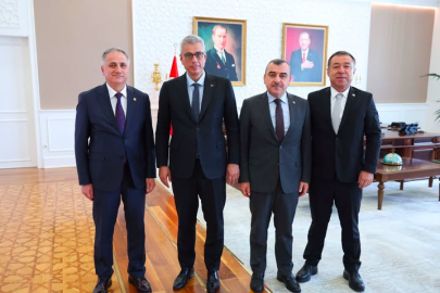 Zonguldak heyeti Sağlık Bakanı Memişoğlu'nu ziyaret etti