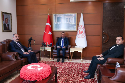 İl Başkanı Orhan Korkmaz’dan Vali Osman Hacıbektaşoğlu’na ziyaret