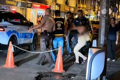 Zonguldak’ta Kadın Caddede kıyafetsiz dolaştı, polis müdahale etti!