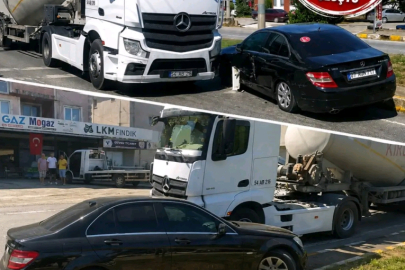 AKÇAKOCA SAPAK’TA İKİ ARAÇ ÇARPIŞTI!