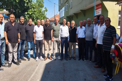 AK Parti heyeti Keller Köyü’nde