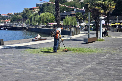 Zonguldak Belediyesi’nden kent merkezinde hummalı temizlik