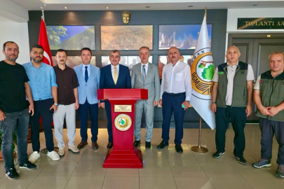 AK Parti Orman Bölge Müdürlüğünü ziyaret etti