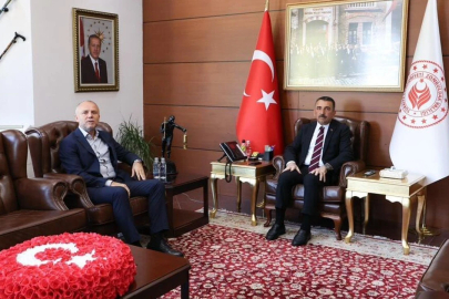 Arslan Keleş, Vali Osman Hacıbektaşoğlu'nu Ziyaret Etti!