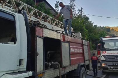 Korkutan Yangın: Ekiplerden hızlı müdahale