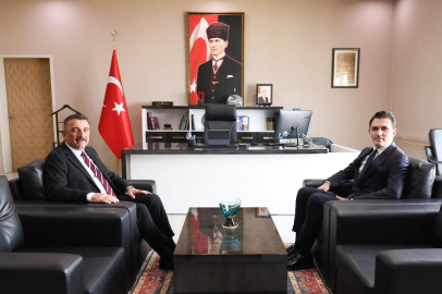 Vali Hacıbektaşoğlu, Kozlu Kaymakamı Çakır’ı ziyaret etti