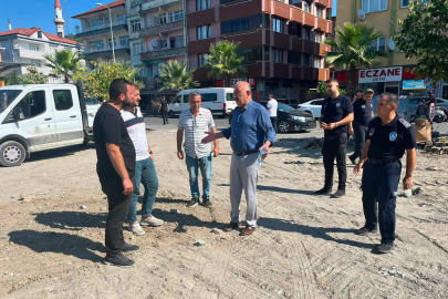 Başkan Öztürk, terminal çalışmalarını yerinde inceledi