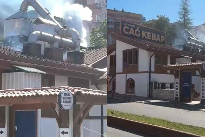 Bozahane Hamamı'nda yangın paniği!