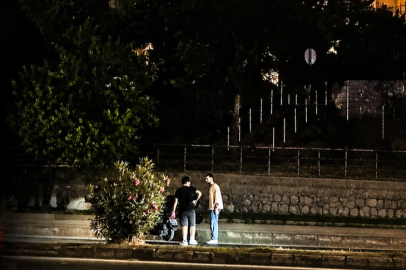 Korkutan kaza: Motosiklet sürücüsü savruldu!