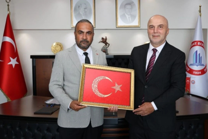 BARÜ Rektörü Prof. Dr. Akkaya’dan BEUN Rektör'ü Prof. Dr. Ulusoy’a Hayırlı Olsun Ziyareti