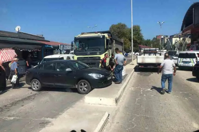 Zonguldak'ta faciadan dönüldü: Otomobili metrelerce sürükledi!