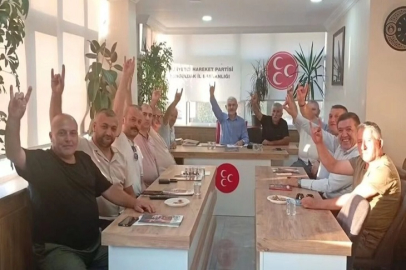 MHP Merkez İlçe Yeni Yönetim İlk Toplantısını Yaptı, Görev Dağılımı Tamamlandı