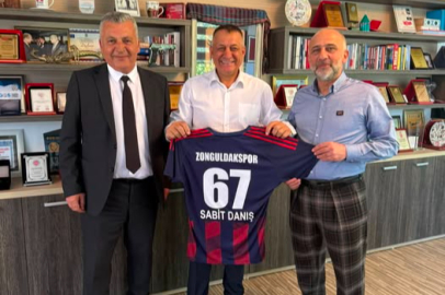Zonguldak iş heyetinden Sabit Danış’a ziyaret