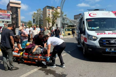 Zonguldak’ta Kadına araç çarptı!