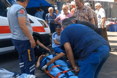 Zonguldak’ta yere düşen şahıs için ekipler seferber oldu!
