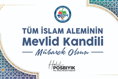 Halil Posbıyık’ın Mevlid Kandili mesajı!