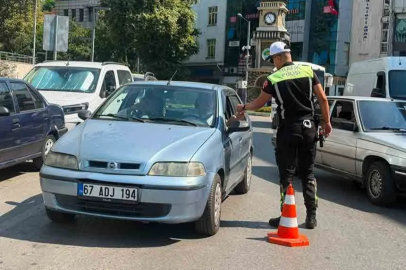 Sürücüler tek tek kontrol edildi!!