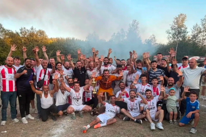 16 köy takımının katıldığı turnuvada şampiyon belli oldu!