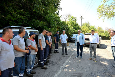 BAŞKAN POSBIYIK, RADAR, GÜLDERE TOKİ VE KORUBAŞI’NDA ÇALIŞMALARI İNCELEDİ