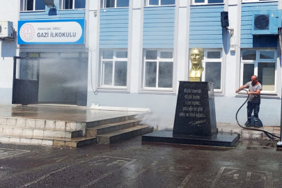 KDZ. EREĞLİ BELEDİYESİ’NDEN OKULLARA DESTEK SÜRÜYOR!
