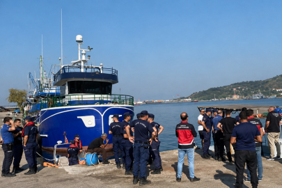 Kdz.Ereğli'de tekneler ablukada.. Sahil Güvenlik göz açtırmadı